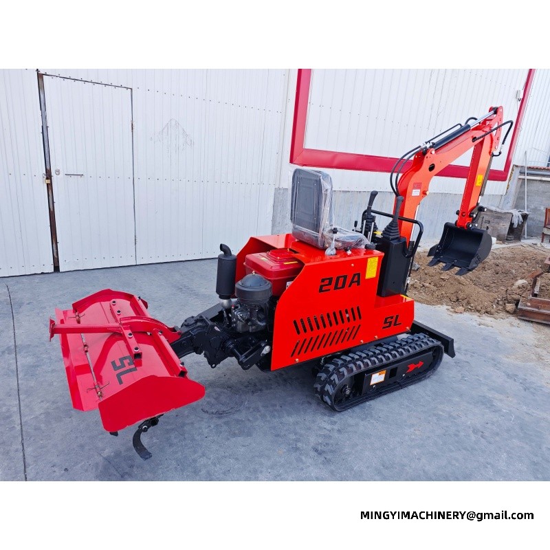 Modification of Mini-Miner to Rotary Ploughing Machine