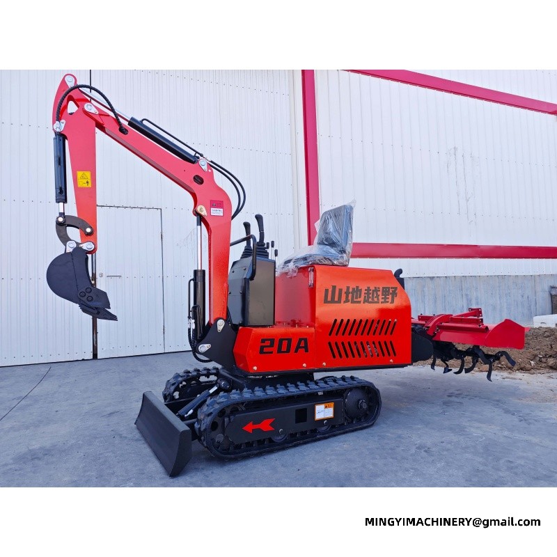 Modification of Mini-Miner to Rotary Ploughing Machine
