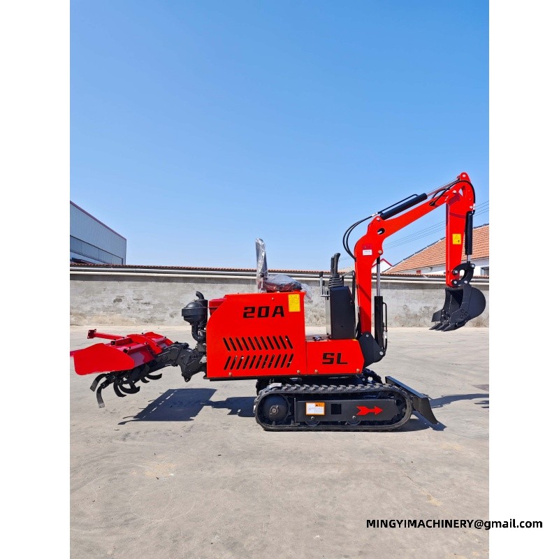 Modification of Mini-Miner to Rotary Ploughing Machine