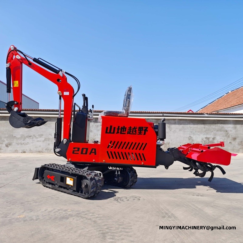Modification of Mini-Miner to Rotary Ploughing Machine