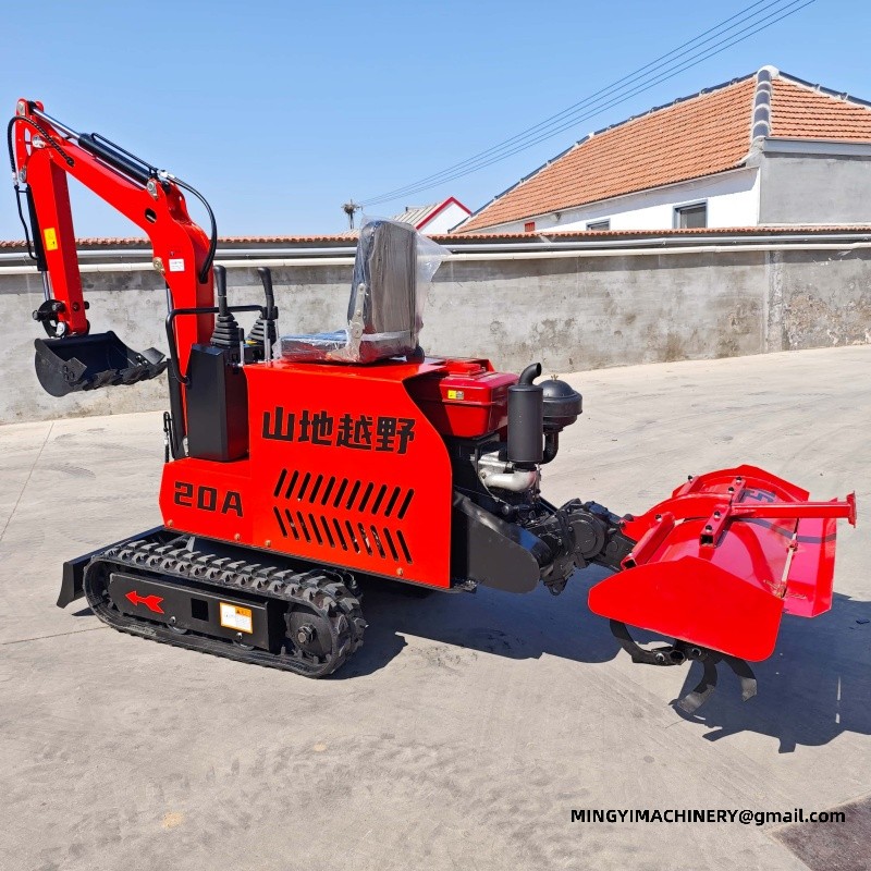 Modification of Mini-Miner to Rotary Ploughing Machine