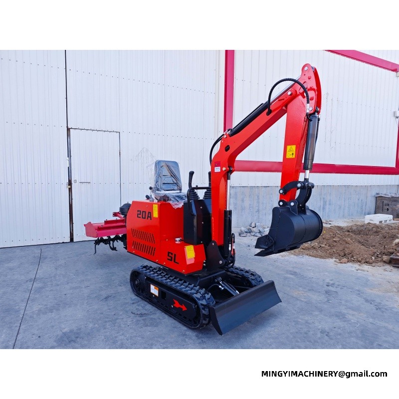Modification of Mini-Miner to Rotary Ploughing Machine