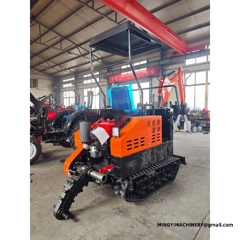 mini excavator with canopy