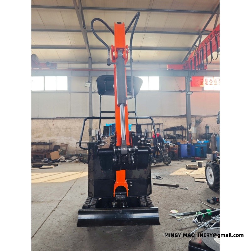 mini excavator with canopy
