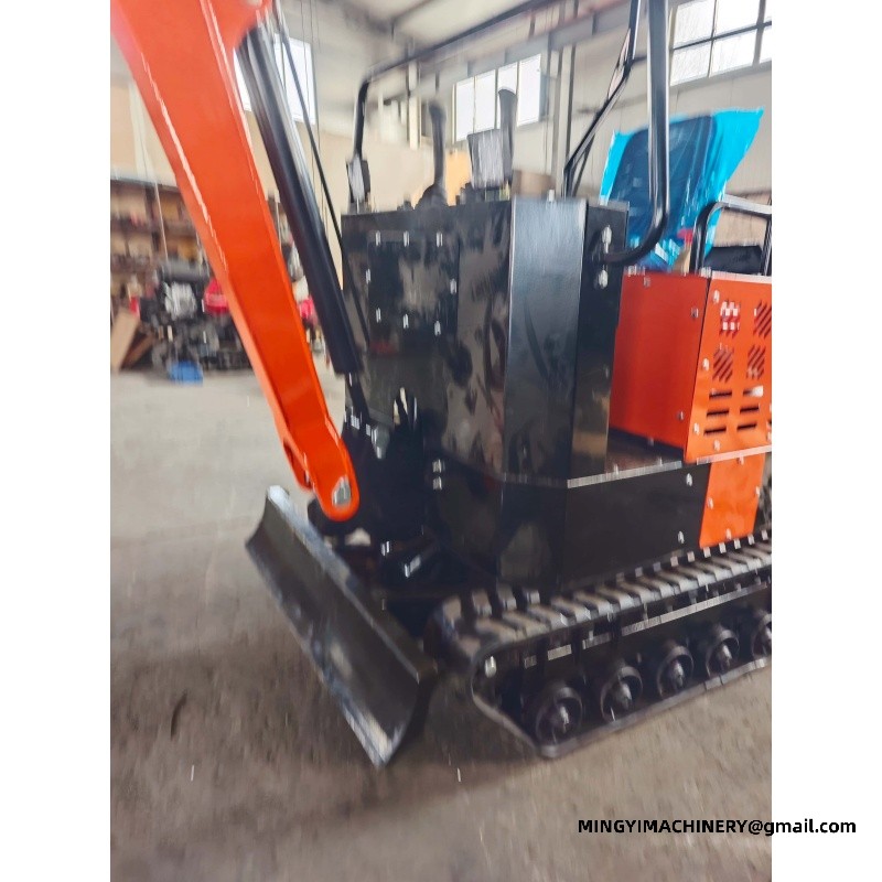 mini excavator with canopy