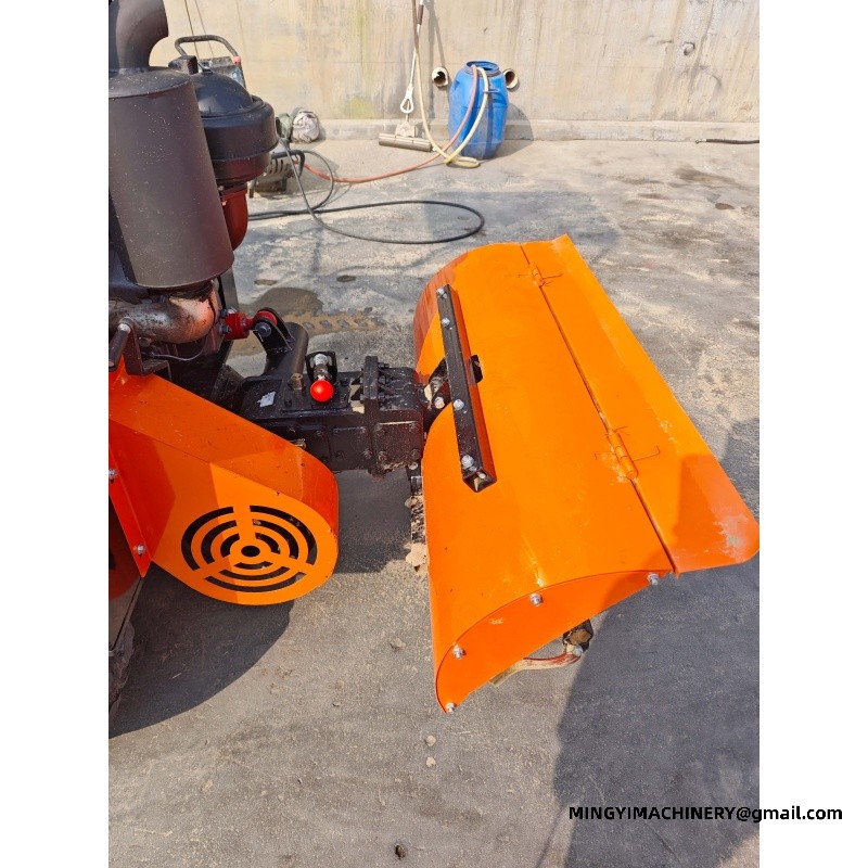 mini excavator with canopy