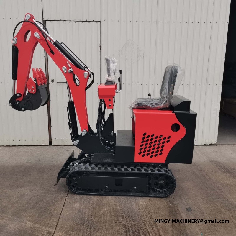 mini excavator with cabin