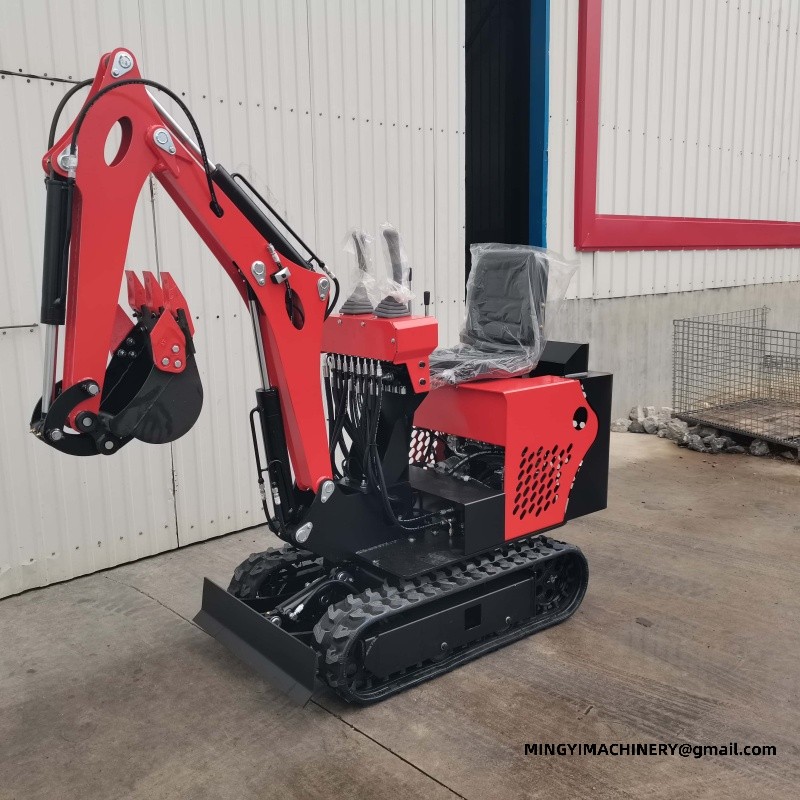 mini excavator with cabin