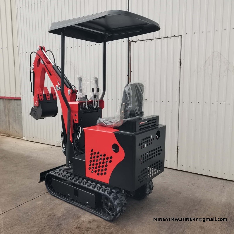 mini excavator with cabin