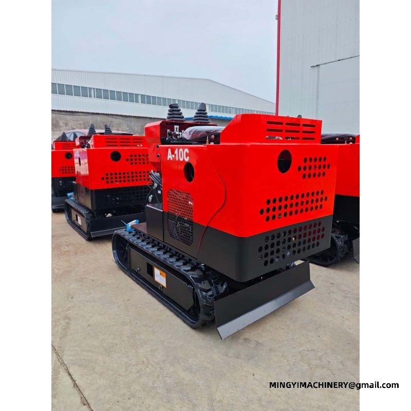 swing boom mini excavator