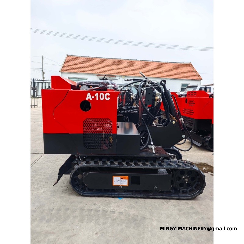 swing boom mini excavator
