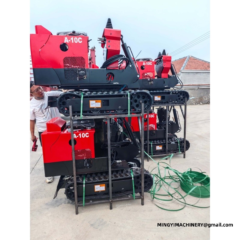 swing boom mini excavator