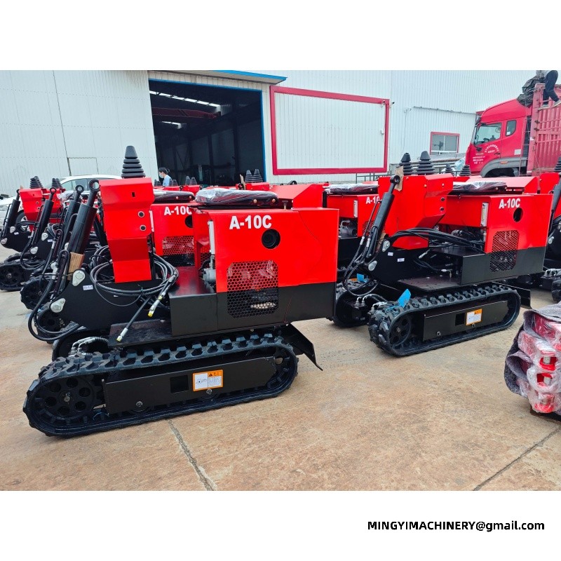 swing boom mini excavator