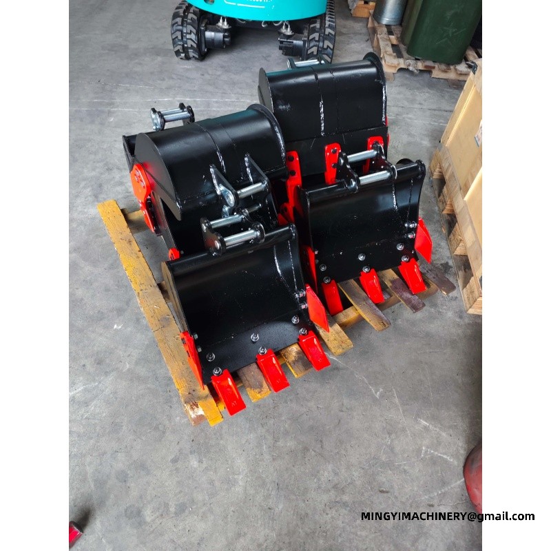 mini excavator with auger