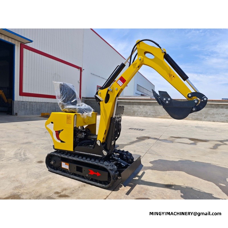mini excavator factory production