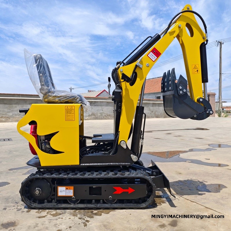 mini excavator factory production