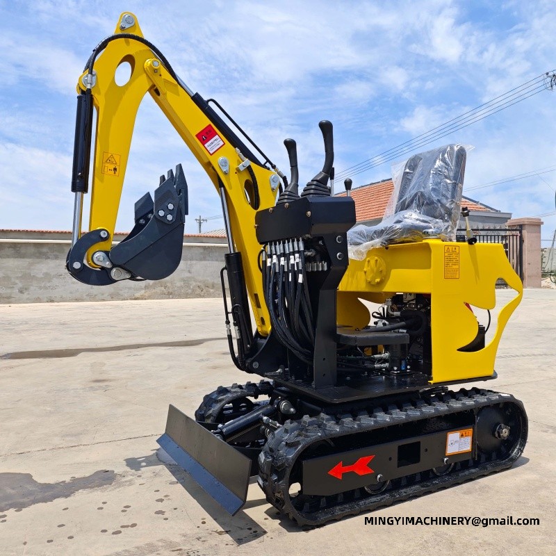mini excavator factory production