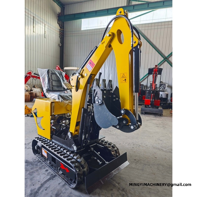 mini excavator attachment application
