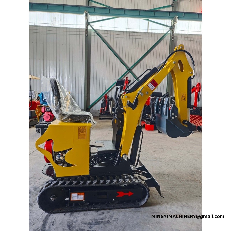 mini excavator attachment application