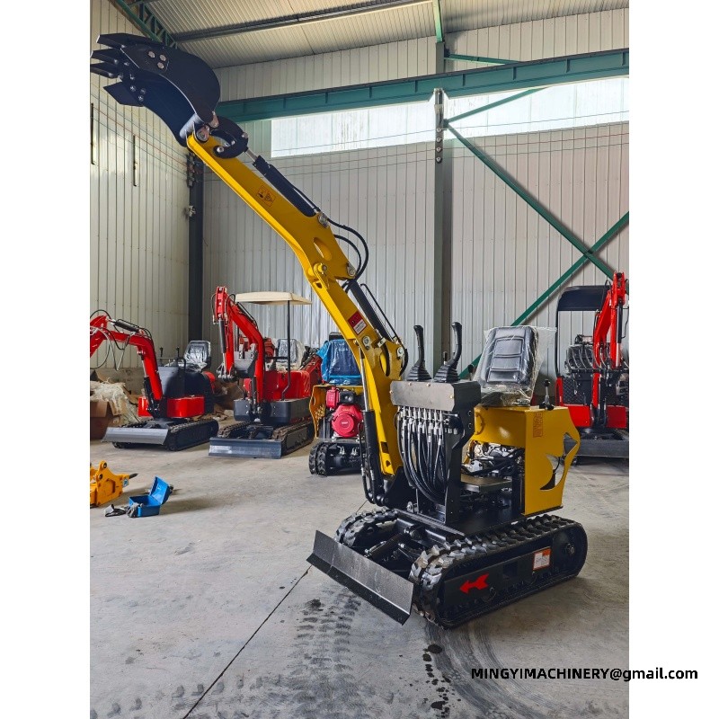 mini excavator attachment application