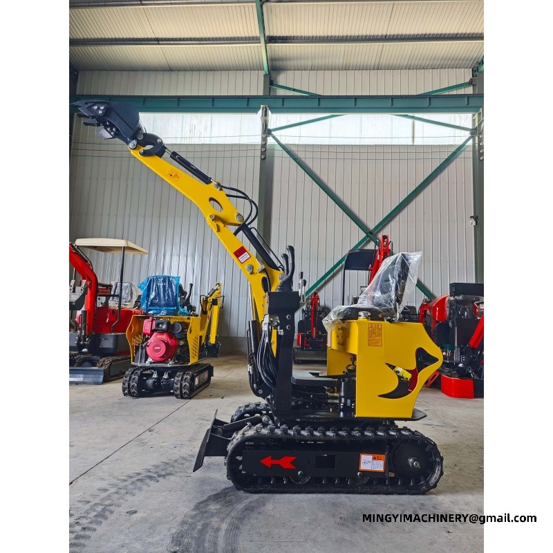 mini excavator attachment application