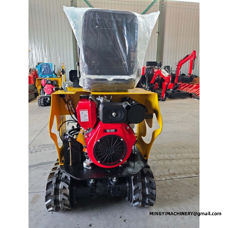 compact excavator working image