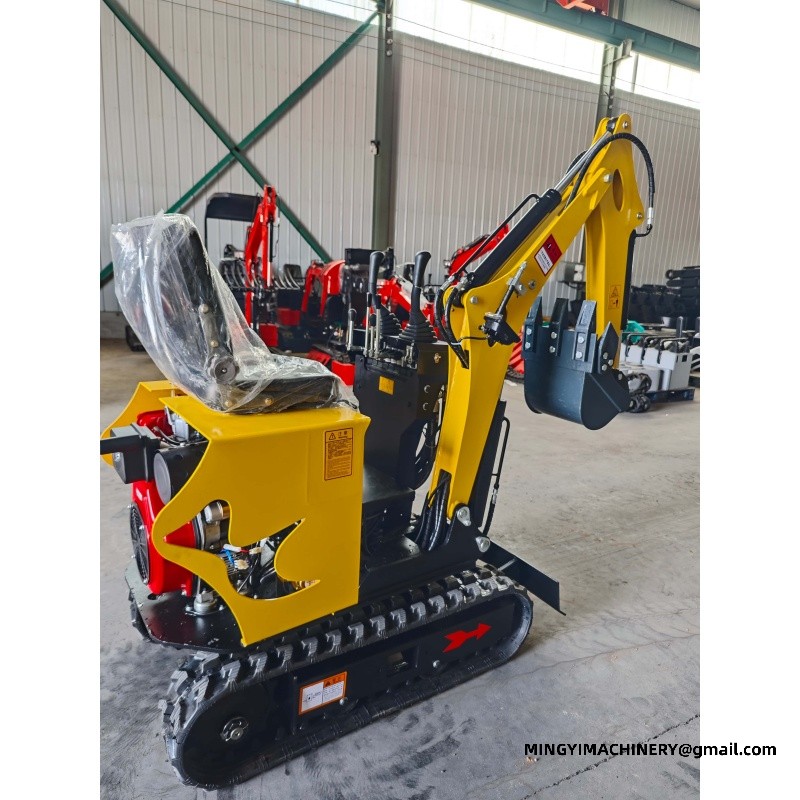 compact excavator working image