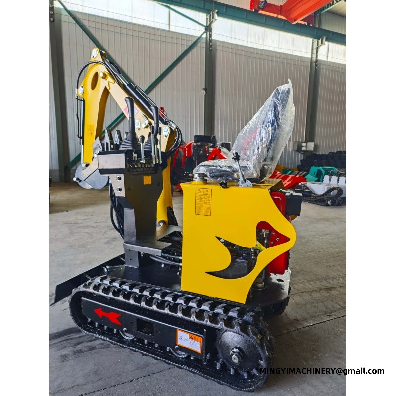 compact excavator working image