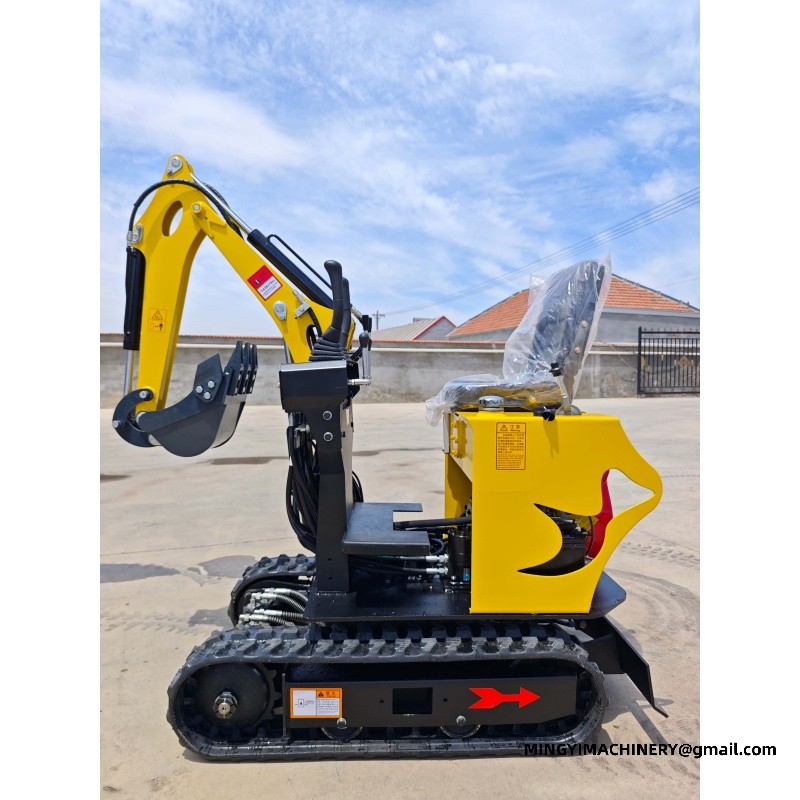 compact excavator working image