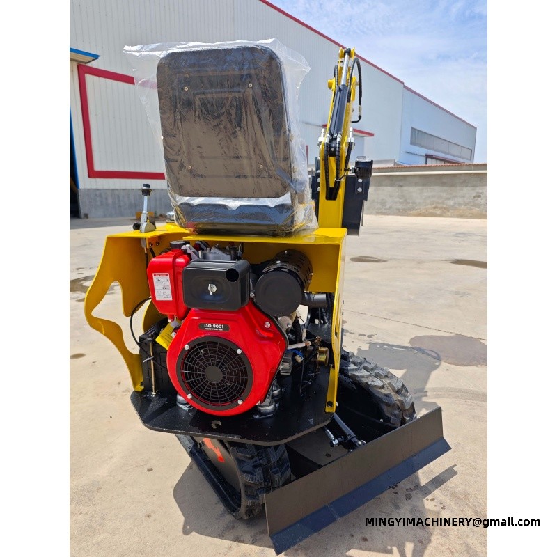 mini excavator easy maintenance