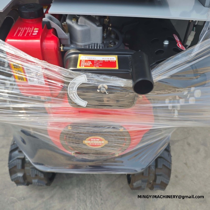 mini excavator distributor support