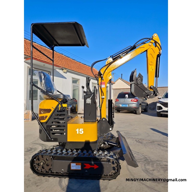mini excavator attachments set