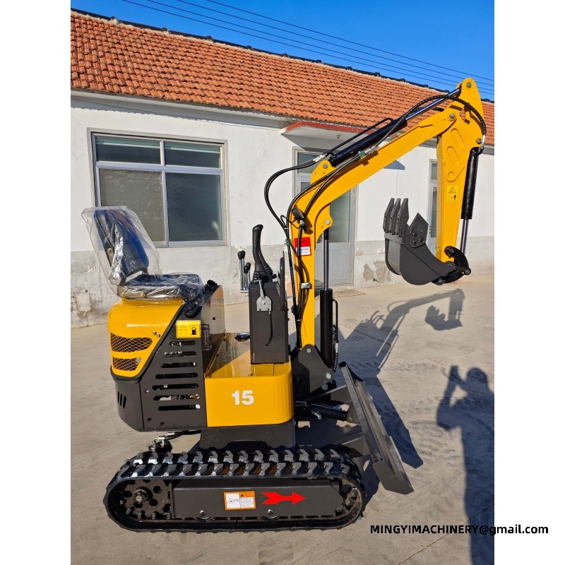 mini excavator with thumb