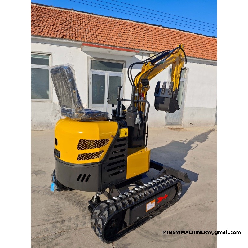 mini excavator with thumb