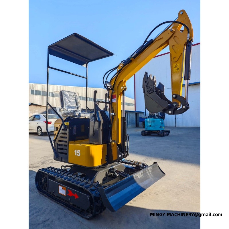 mini excavator with thumb