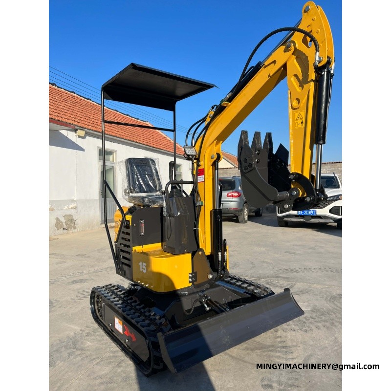 mini excavator with ripper