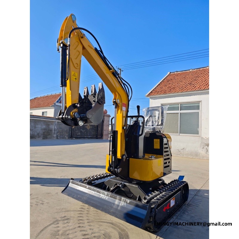 mini excavator with breaker