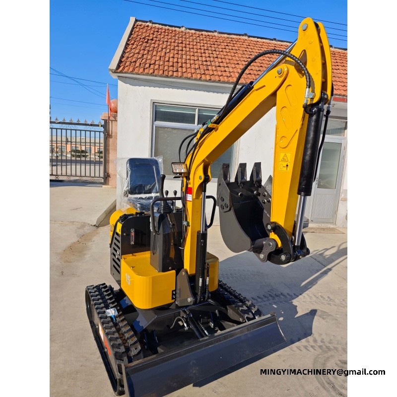 mini excavator with breaker