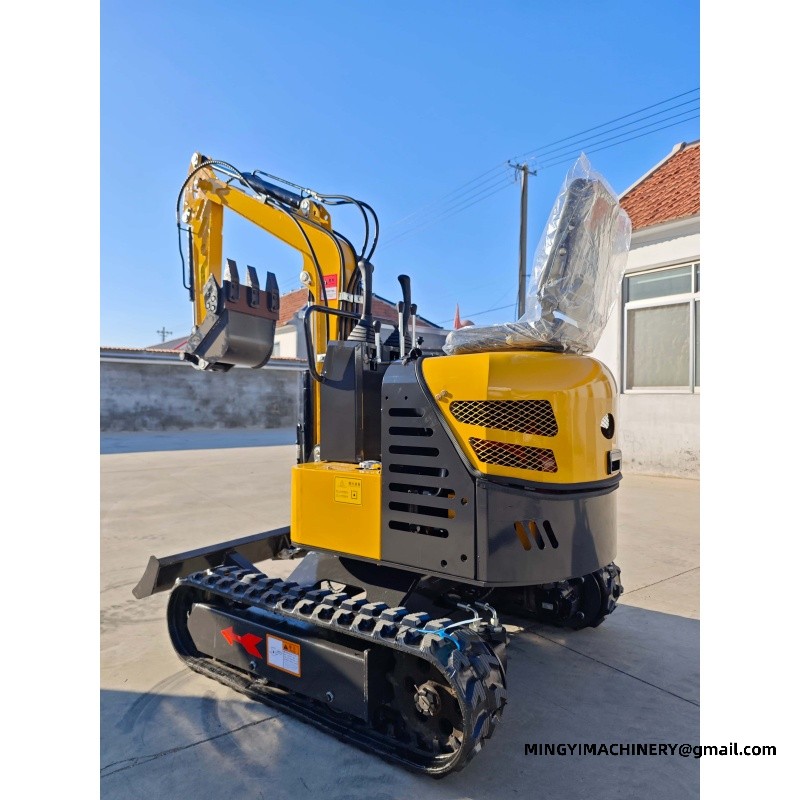 mini excavator with breaker