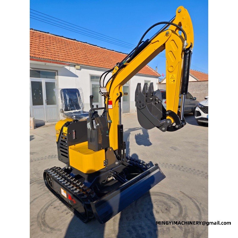 mini excavator with breaker