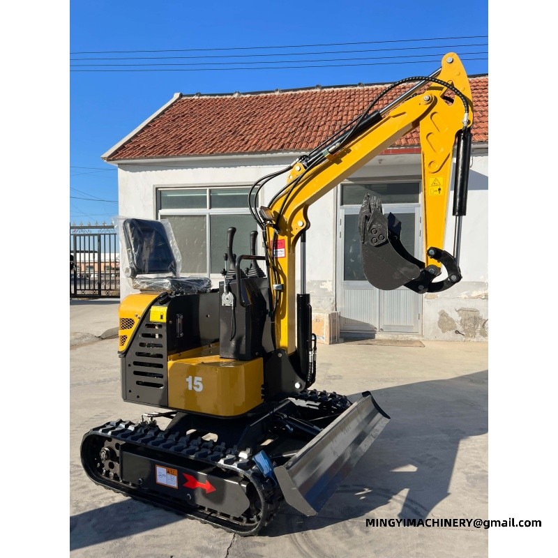 mini excavator with breaker