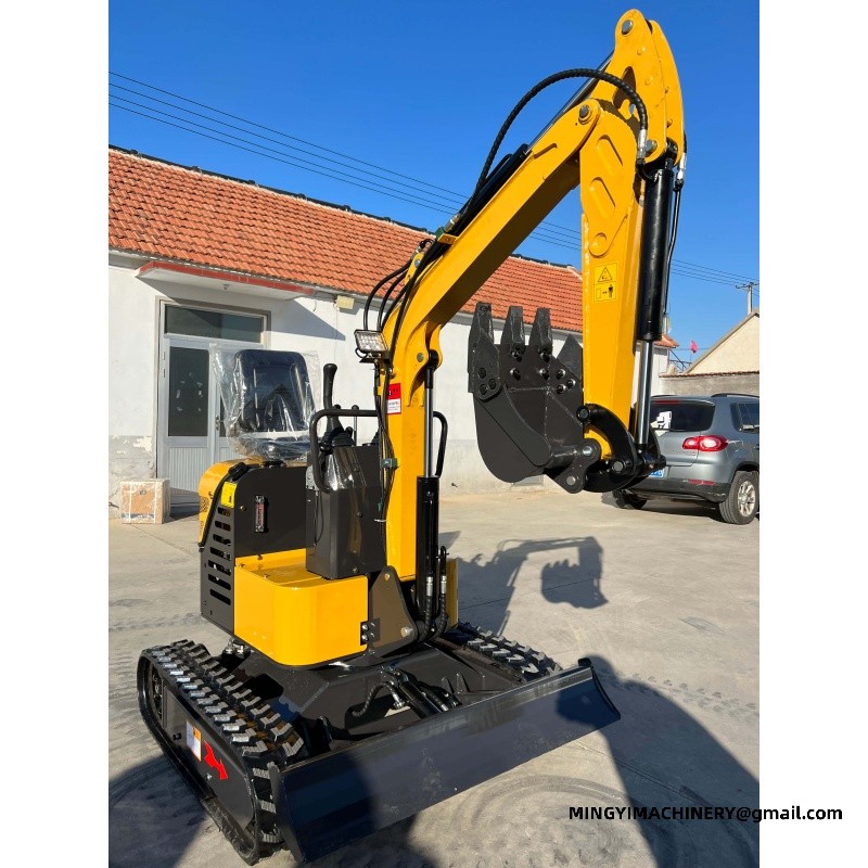 mini excavator with breaker