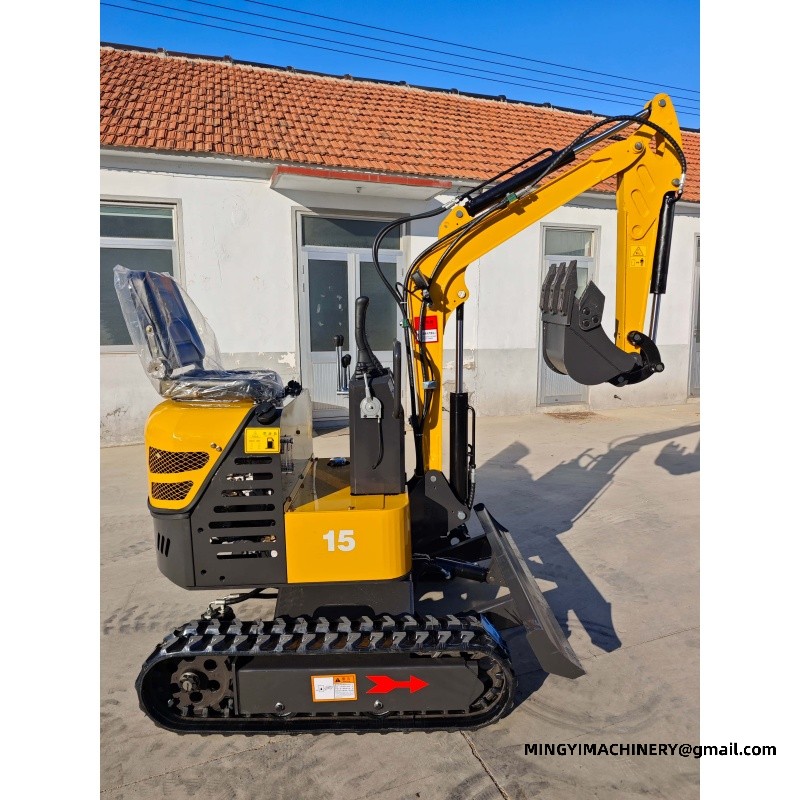 mini excavator for snow removal