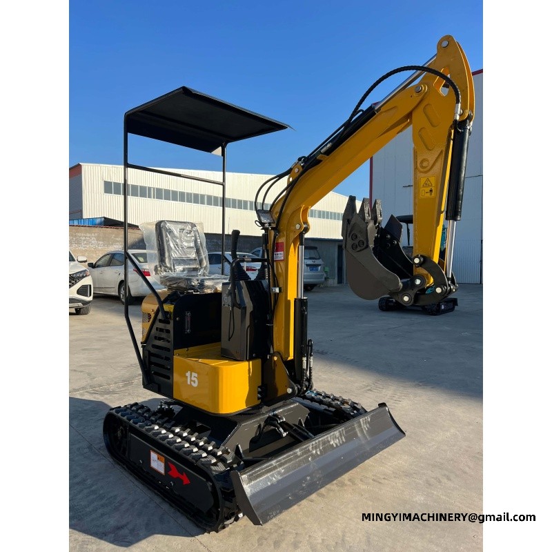 mini excavator for snow removal