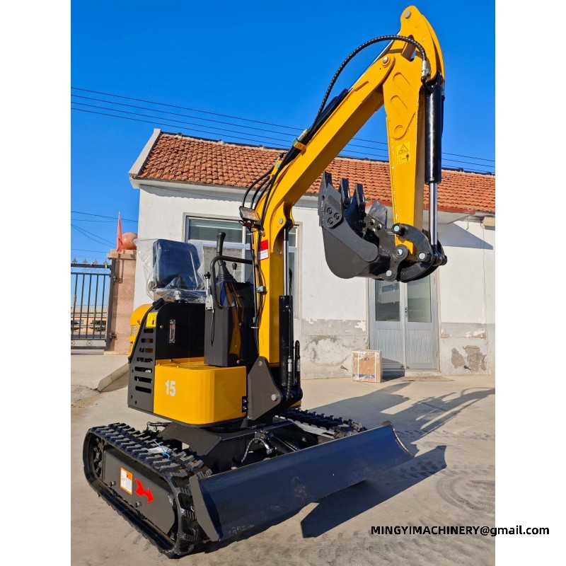 mini excavator for snow removal