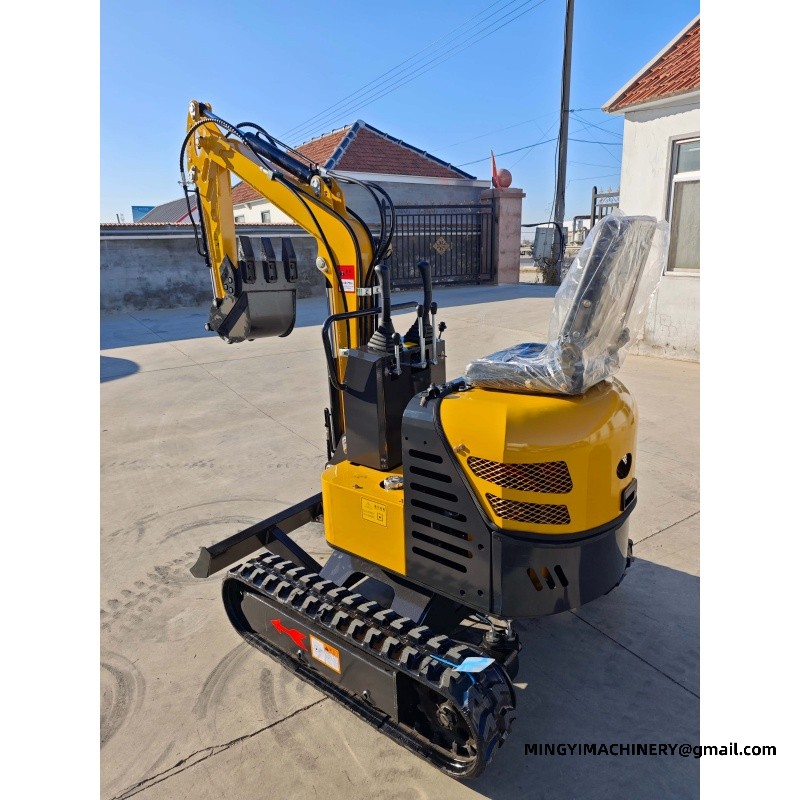 mini excavator for snow removal