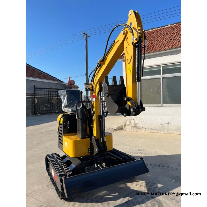 mini excavator for snow removal