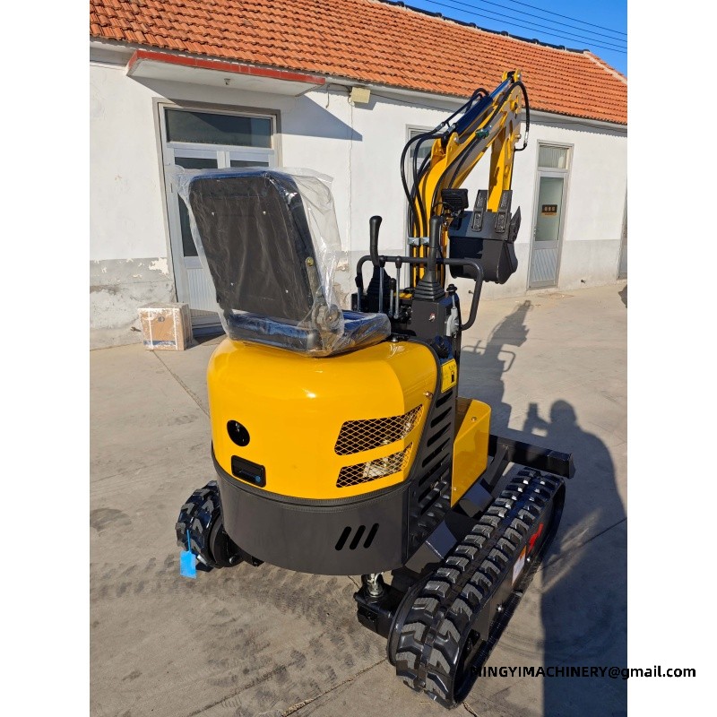 mini excavator for snow removal
