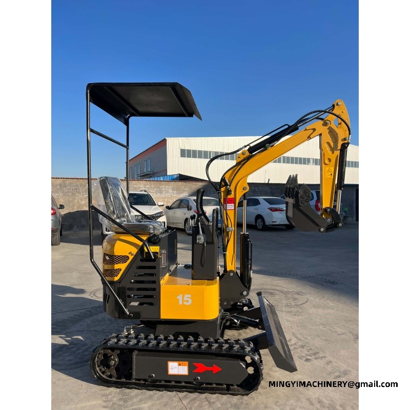 mini excavator for snow removal