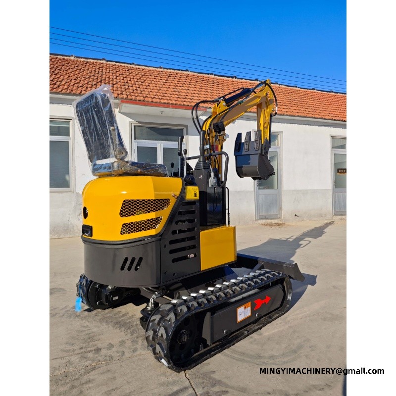 mini excavator for vineyard